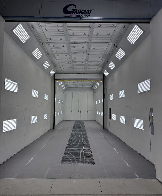 Axelrod Truck and Fleet Garmat Paint Booth Largest in Cleveland
